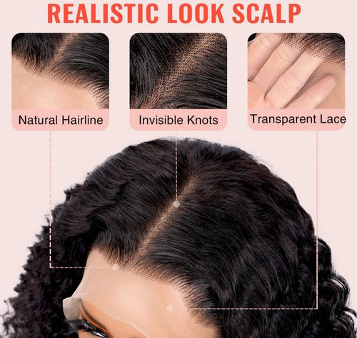 10" Glueless Curly Human Hair Wig – Natural Curls, Zero Fuss