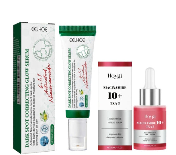 Eelhoe Dark Spot Correcting Glow Serum & Hoygi Niacinamide 10%+TXA 3% Serum